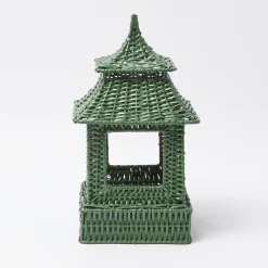 Discount Mrs. Alice Green Rattan Pagoda Lantern