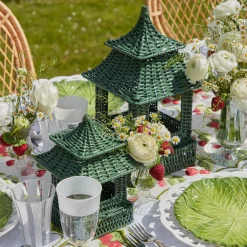 Discount Mrs. Alice Green Rattan Pagoda Lantern