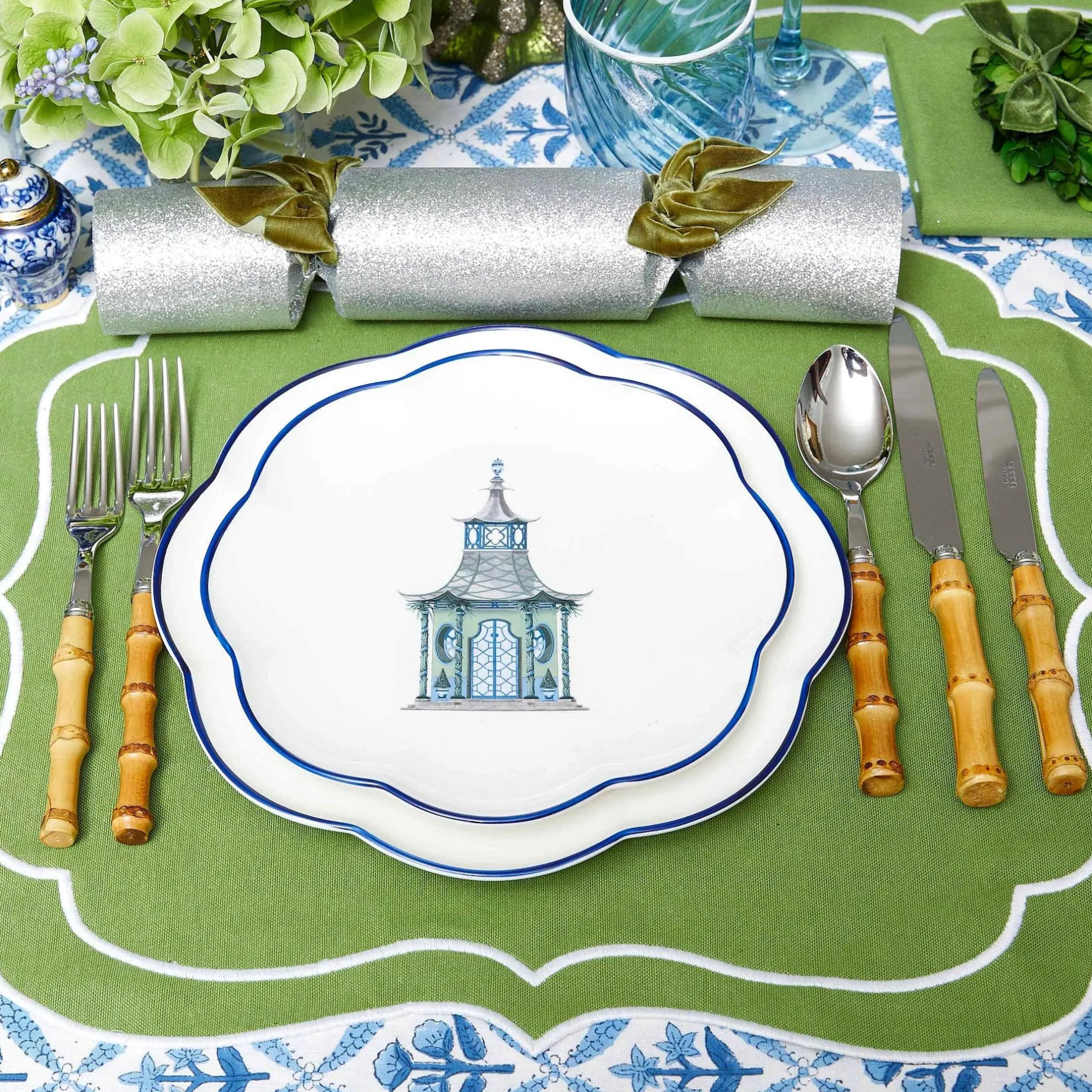 Sale Mrs. Alice Green Scalloped Pagoda Starter Plate