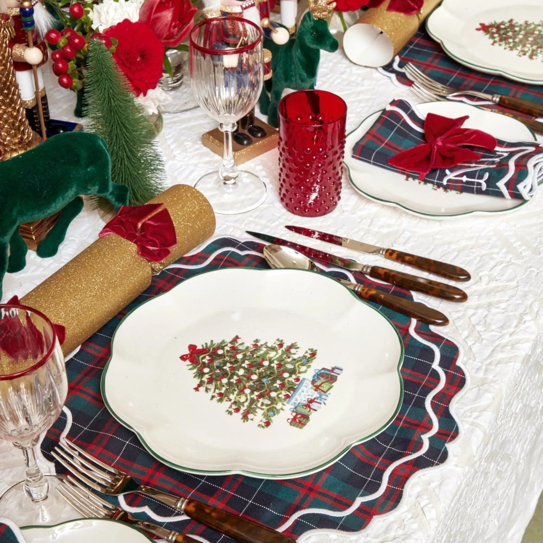Mrs. Alice Highland Tartan Placemats (Set Of 4)