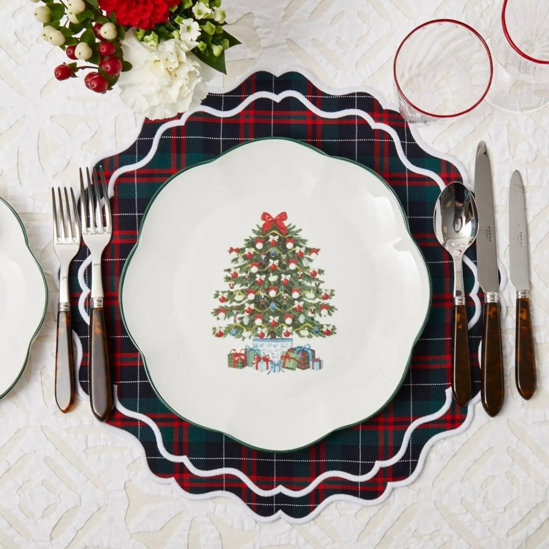 Mrs. Alice Highland Tartan Placemats (Set Of 4)