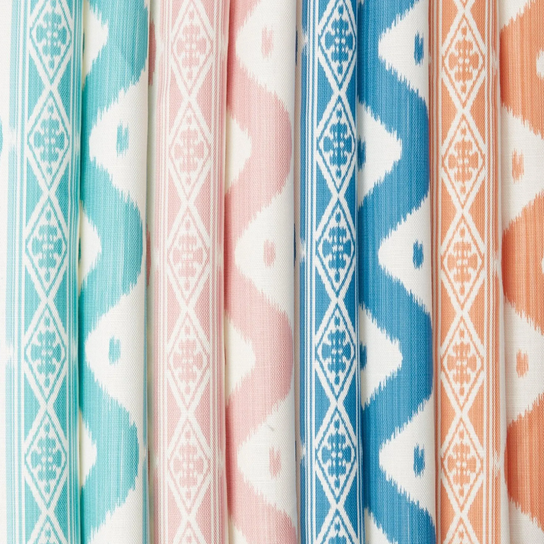 Sale Mrs. Alice Ikat Stripe Fabric