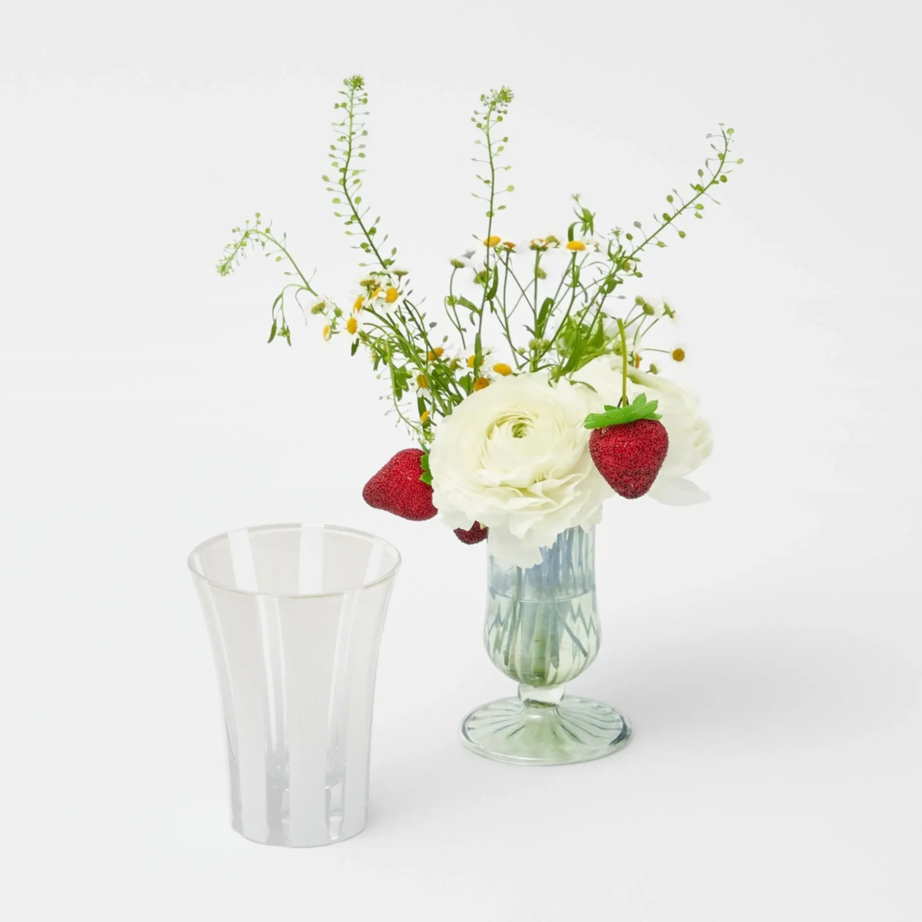 Outlet Mrs. Alice Jubilee Edition Striped Glasses (Set Of 4)