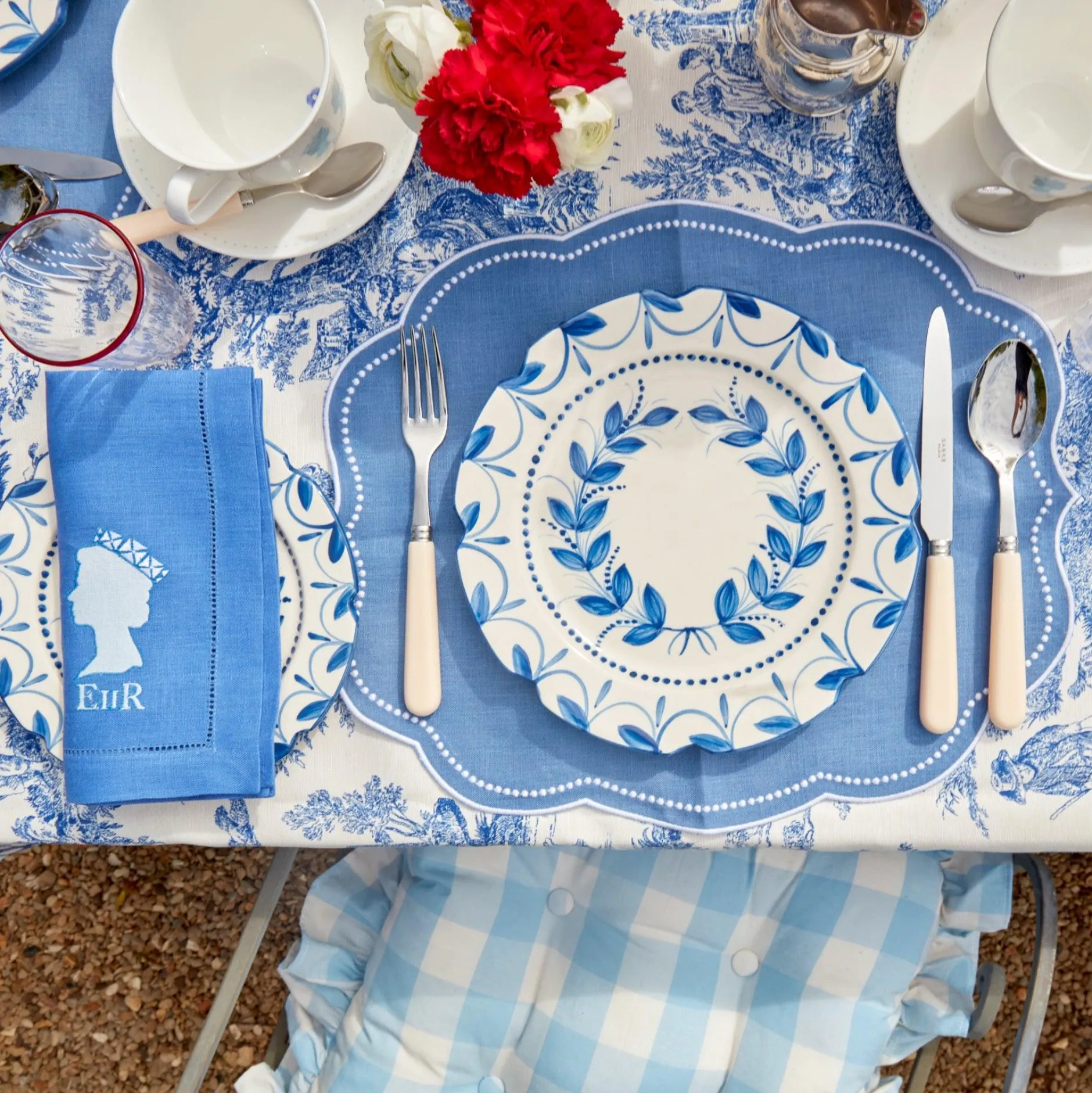 Discount Mrs. Alice Jubilee Linen Napkins (Set Of 4)