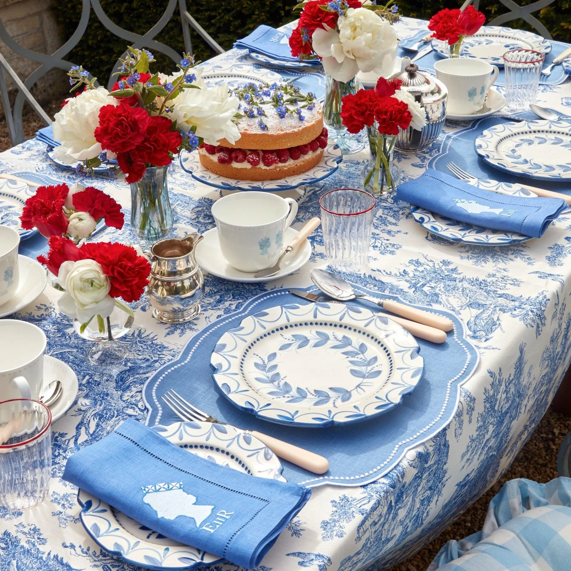 Discount Mrs. Alice Jubilee Linen Napkins (Set Of 4)