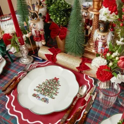 Mrs. Alice Katherine Berry Red Placemats (Set Of 4)