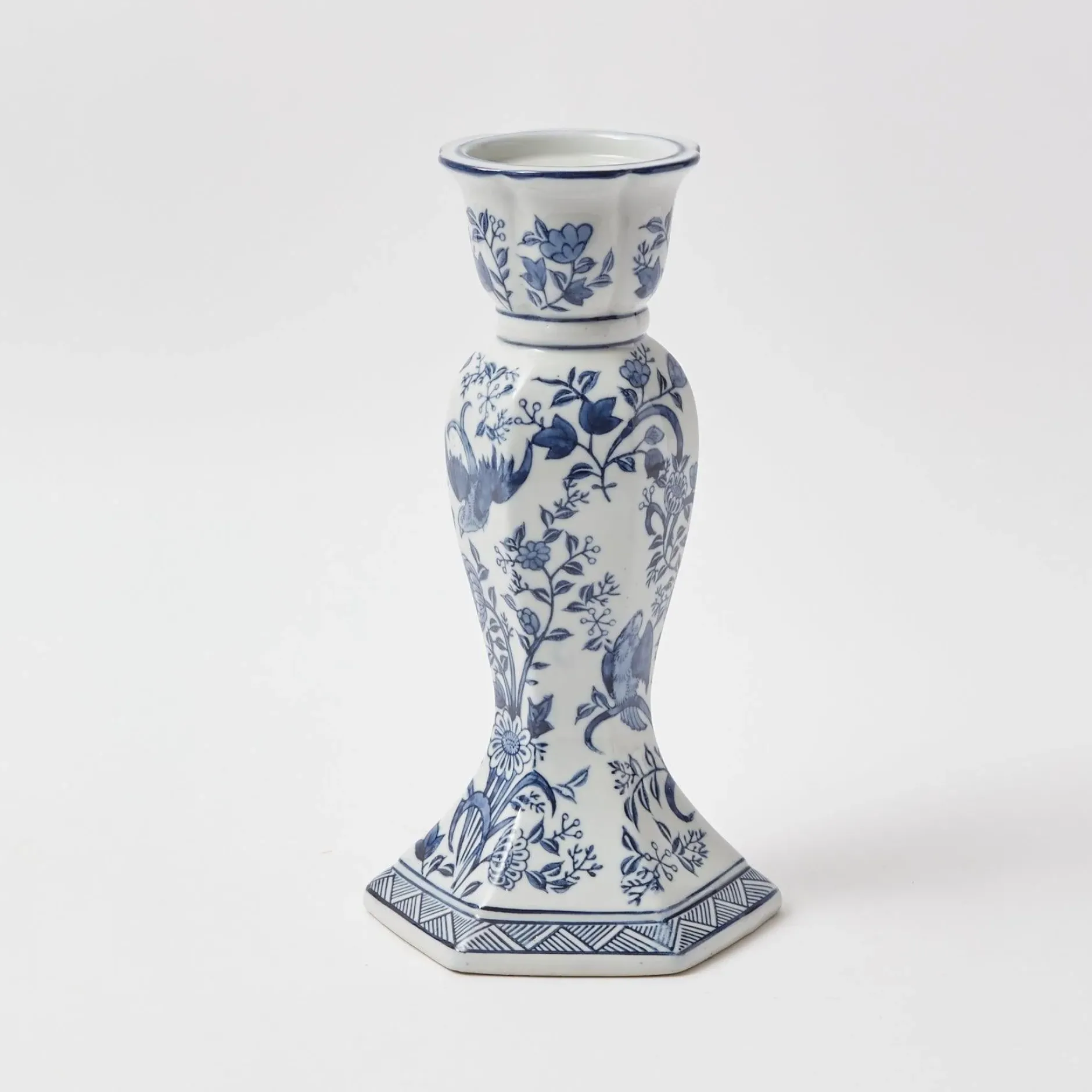 New Mrs. Alice Large Chinoiserie Candle Holder