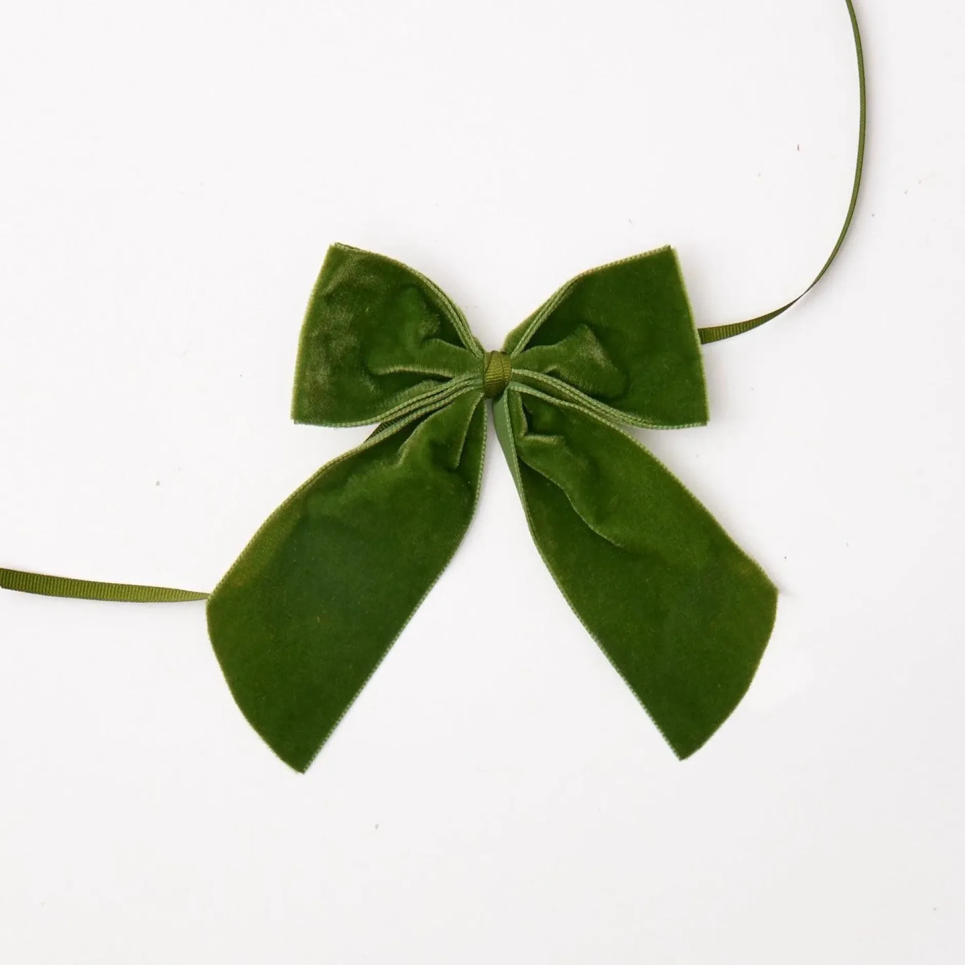 Clearance Mrs. Alice Large Forest Green Napkin Bow (Pair)