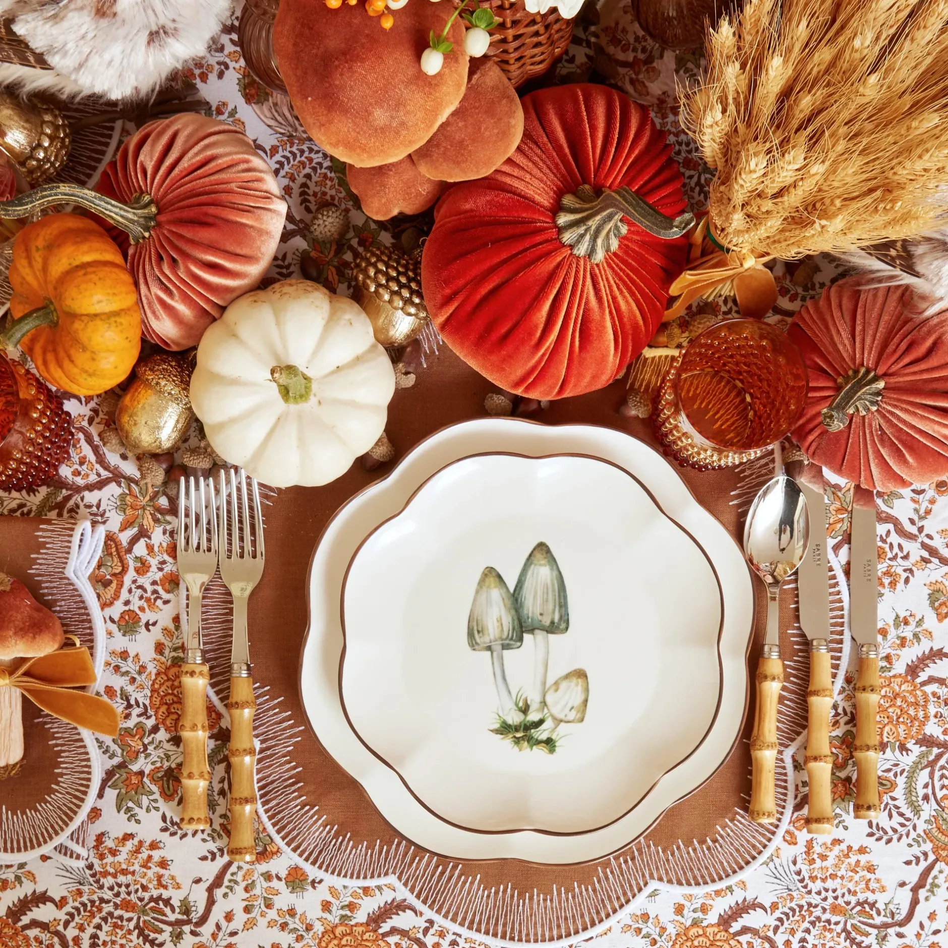 Best Mrs. Alice Leaves Of Autumn Tablecloth