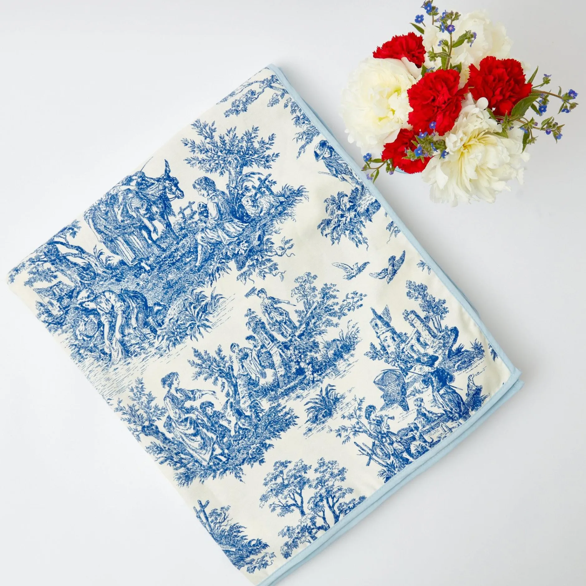 Mrs. Alice Lilibet Toile Tablecloth