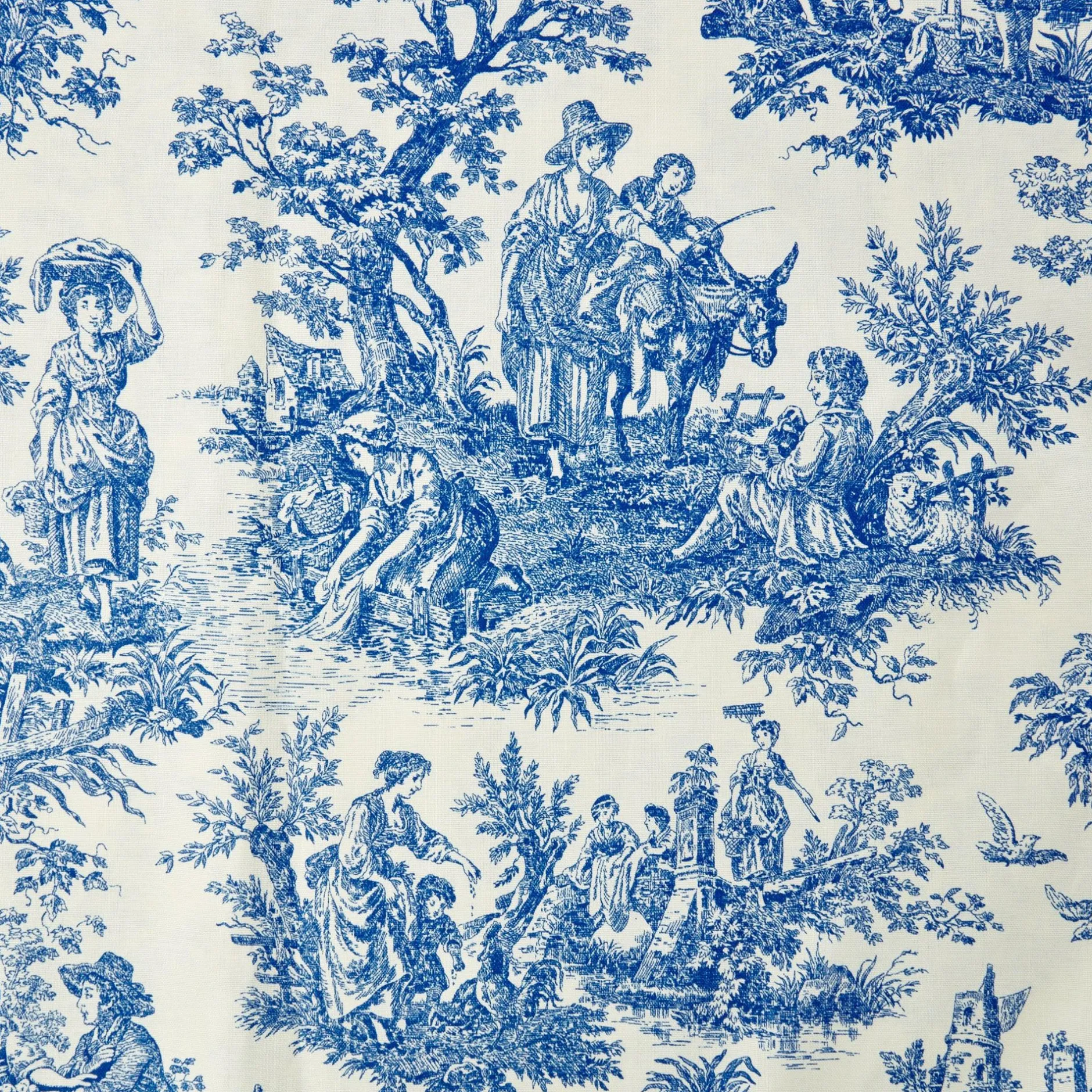 Mrs. Alice Lilibet Toile Tablecloth