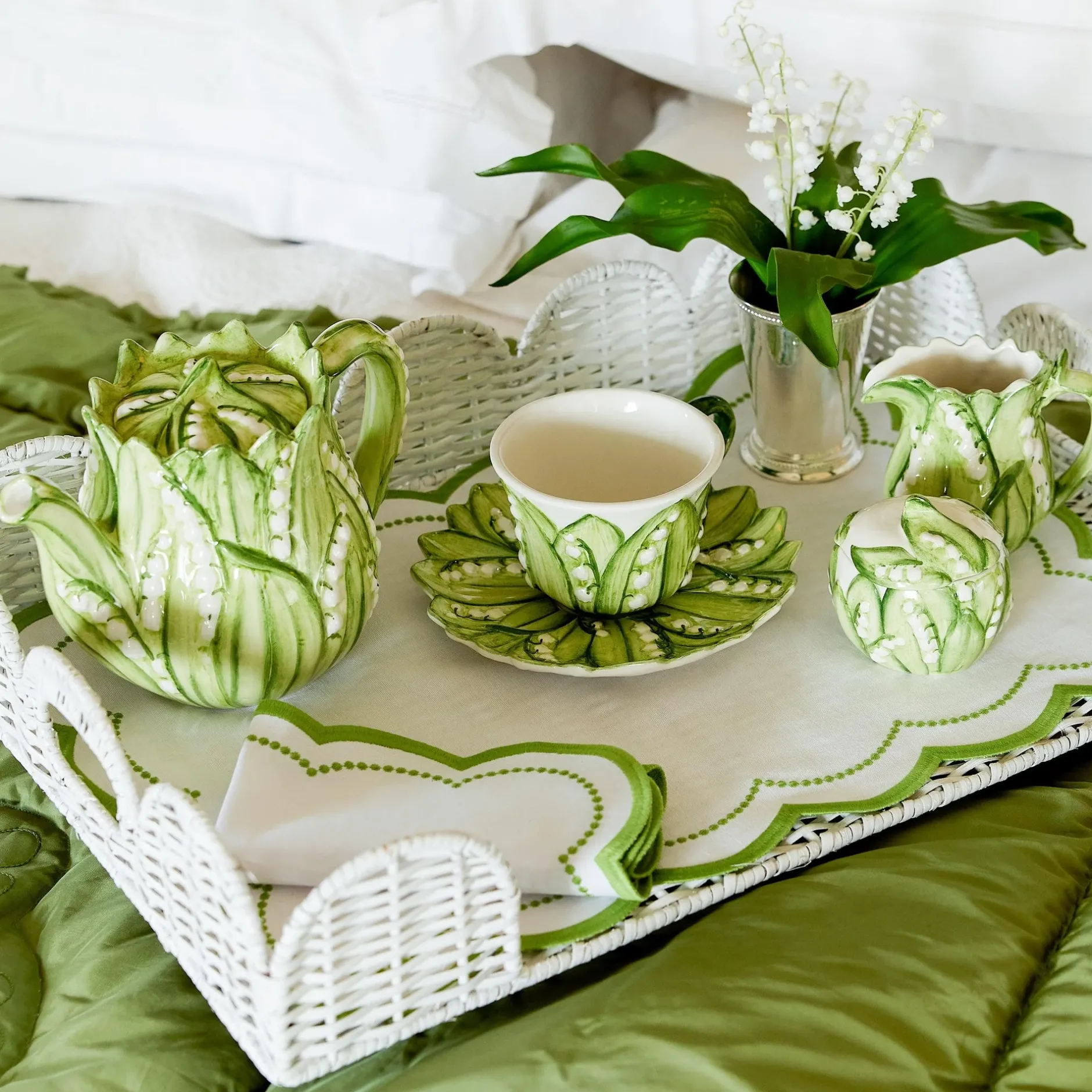 New Mrs. Alice Lily Of The Valley Breakfast Cup