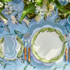 Mrs. Alice Lily Of The Valley Linen Set
