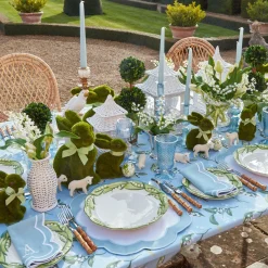 Mrs. Alice Lily Of The Valley Linen Set