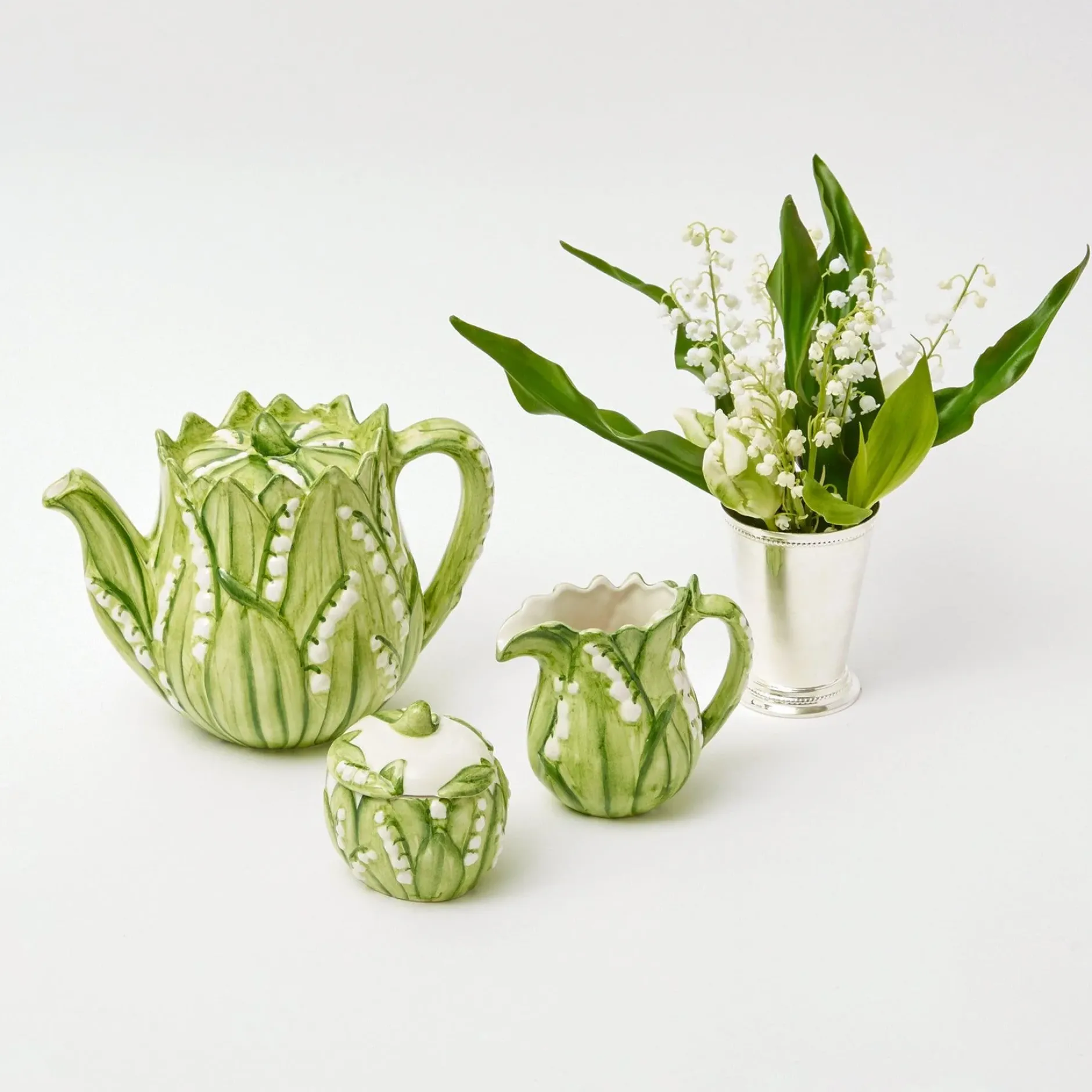 Mrs. Alice Lily Of The Valley Tea Set
