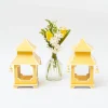 Outlet Mrs. Alice Mini Yellow Pagoda Lantern (Pair)