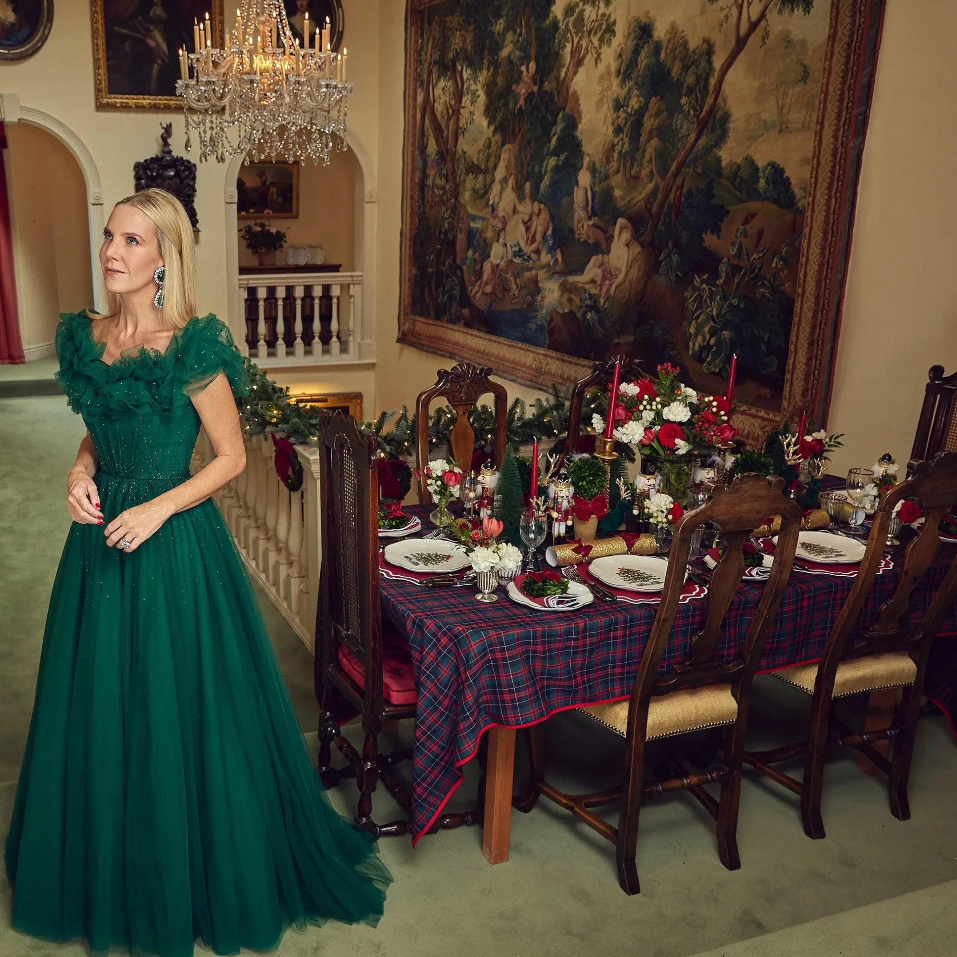 Online Mrs. Alice Christmas Tree Starter Plate (Set Of 4)