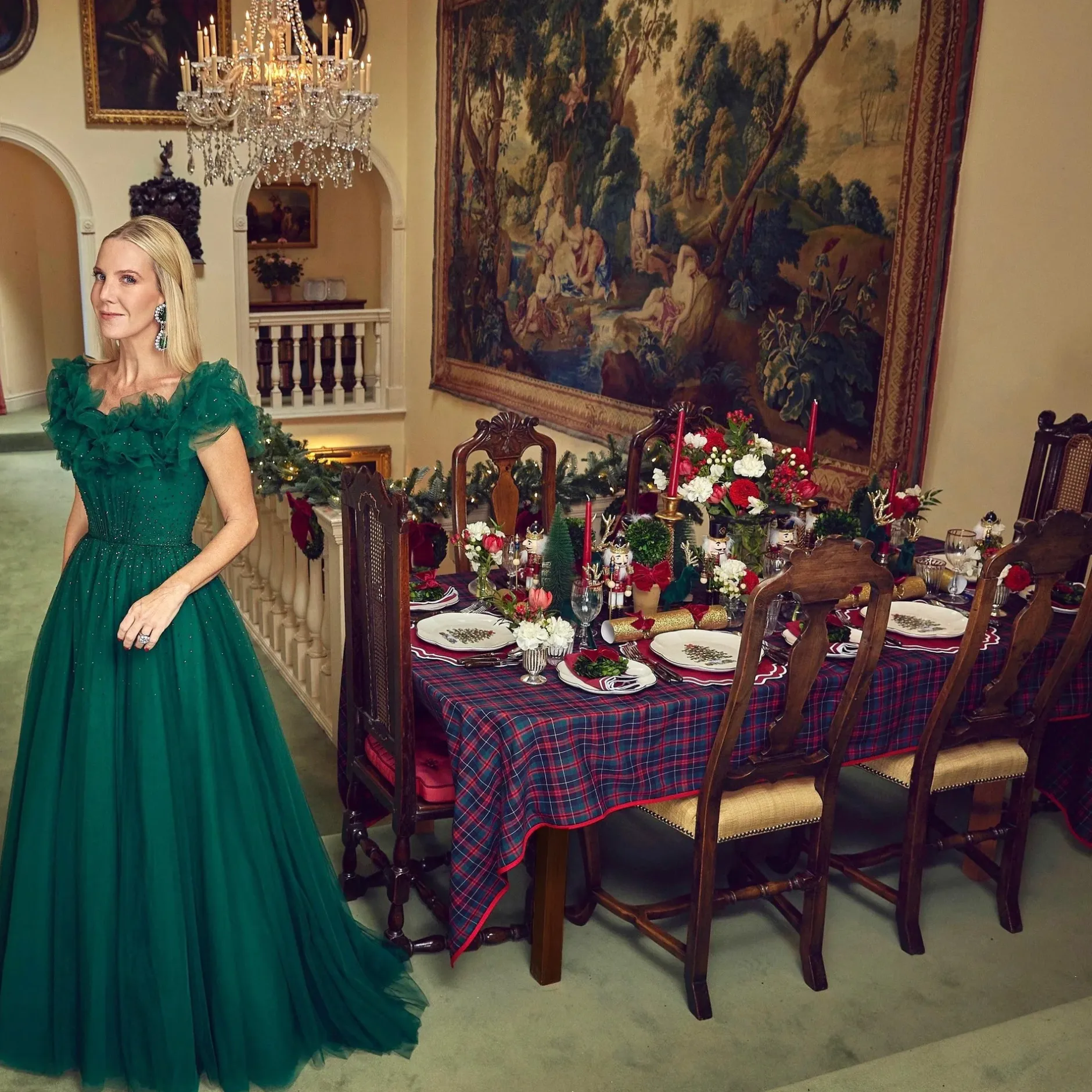 Online Mrs. Alice Christmas Tree Dinner Plate (Set Of 4)