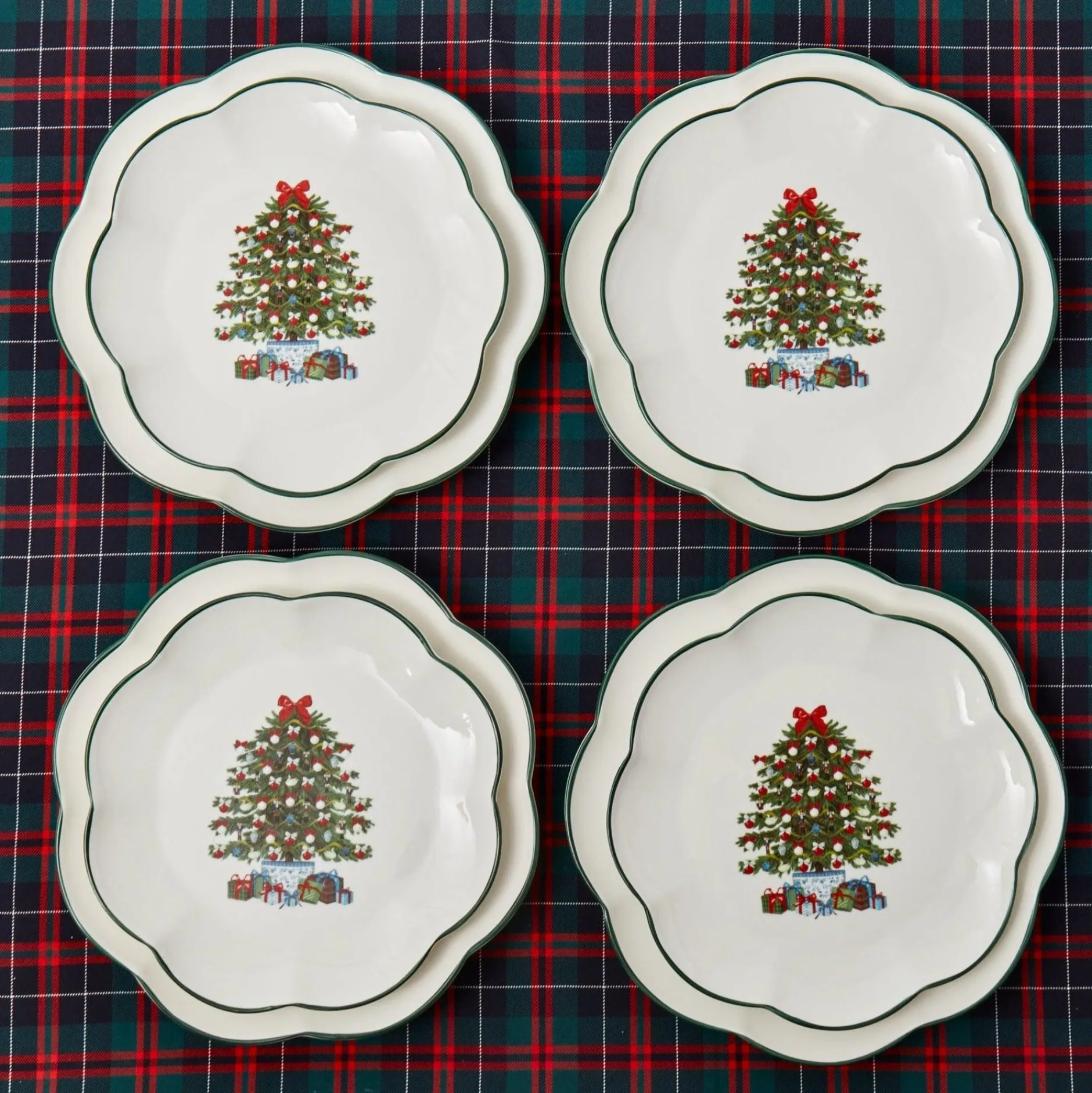 Sale Mrs. Alice Christmas Tree Starter Plate
