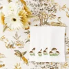 Outlet Mrs. Alice Mushroom White Linen Napkins (Set Of 4)
