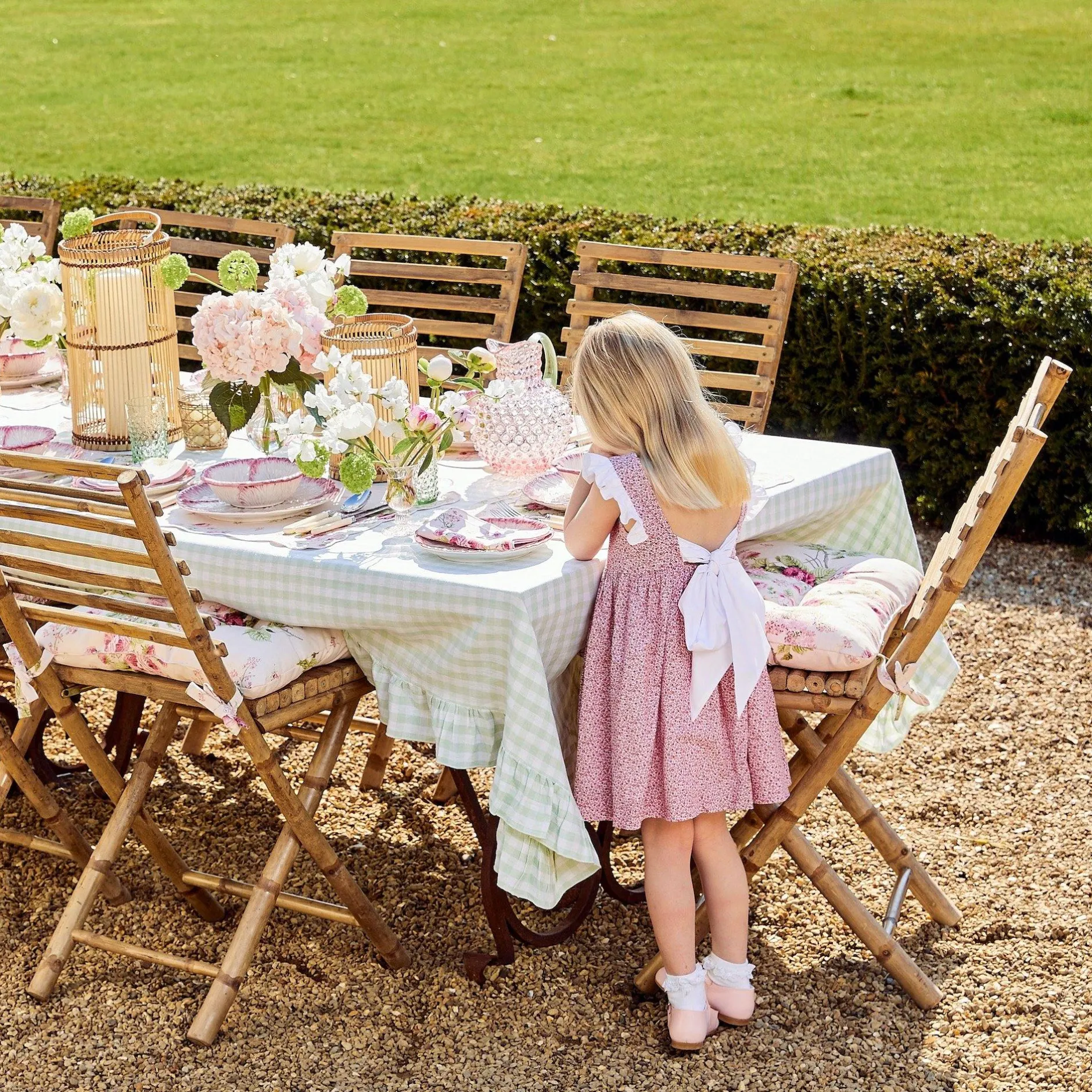 Mrs. Alice Nancy Bamboo Garden Chair