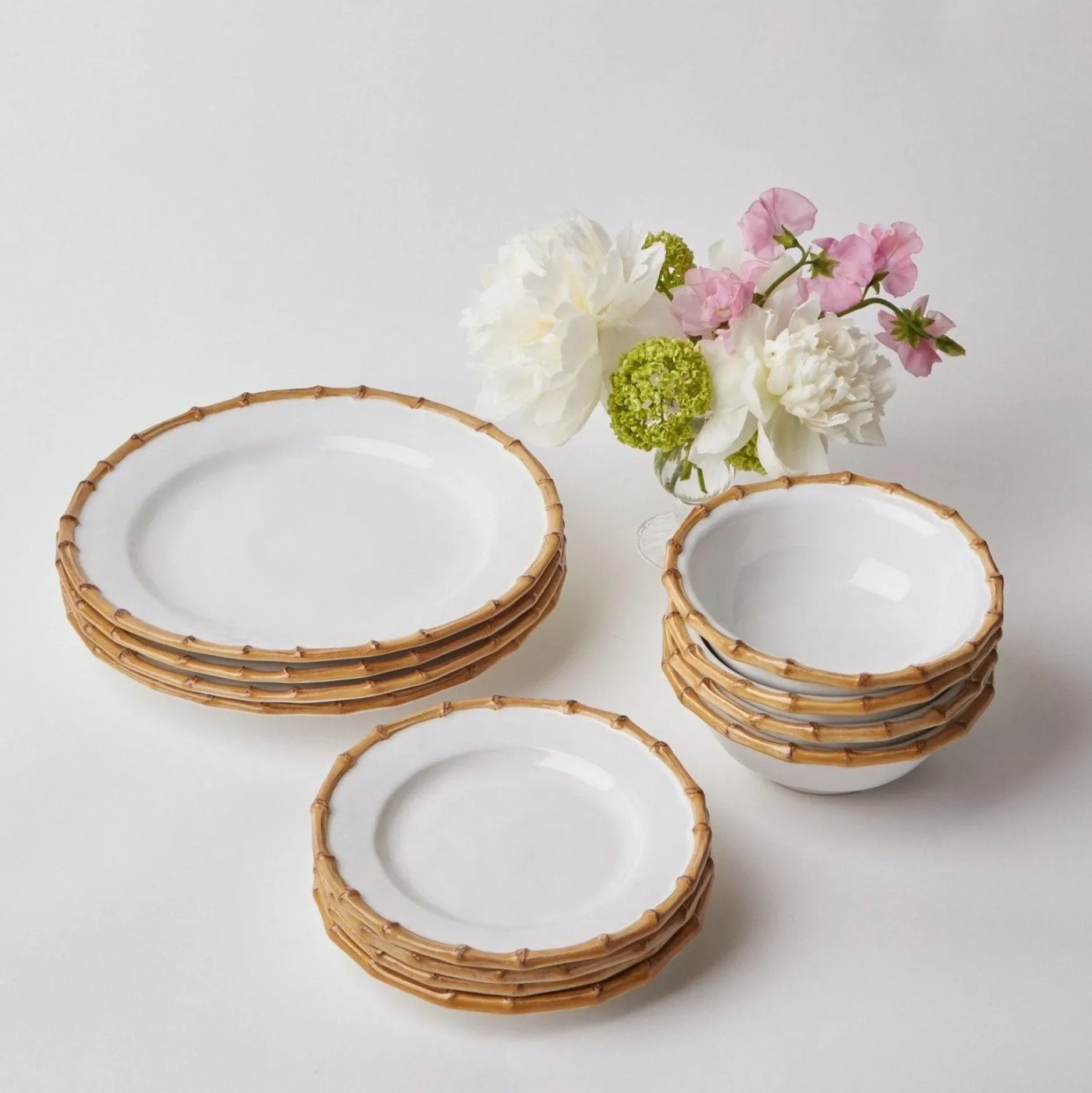 Sale Mrs. Alice Nancy Bamboo Starter Plate