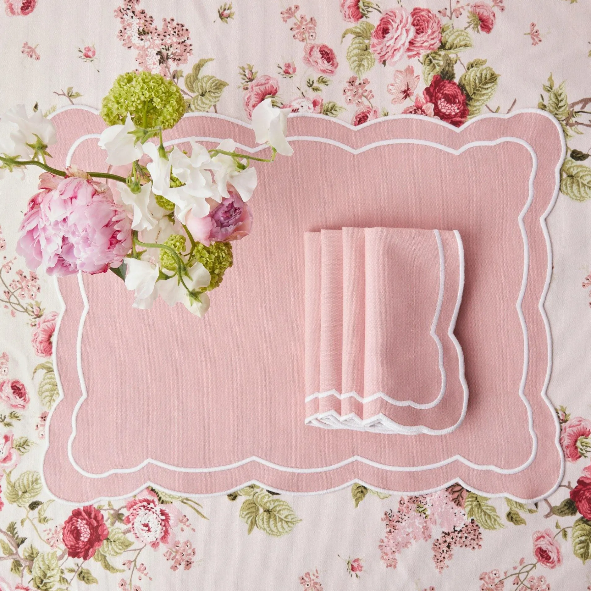 Mrs. Alice Nancy Rose Tablecloth