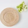 Hot Mrs. Alice Natural Rattan Charger Plates (Set Of 4)