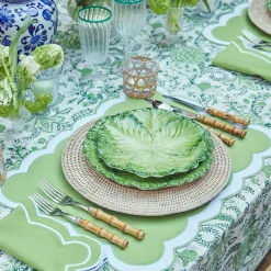 Mrs. Alice Natural Rattan Charger Plates (Set Of 4)