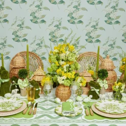 Hot Mrs. Alice Natural Rattan Decoration Set