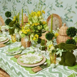 Hot Mrs. Alice Natural Rattan Decoration Set