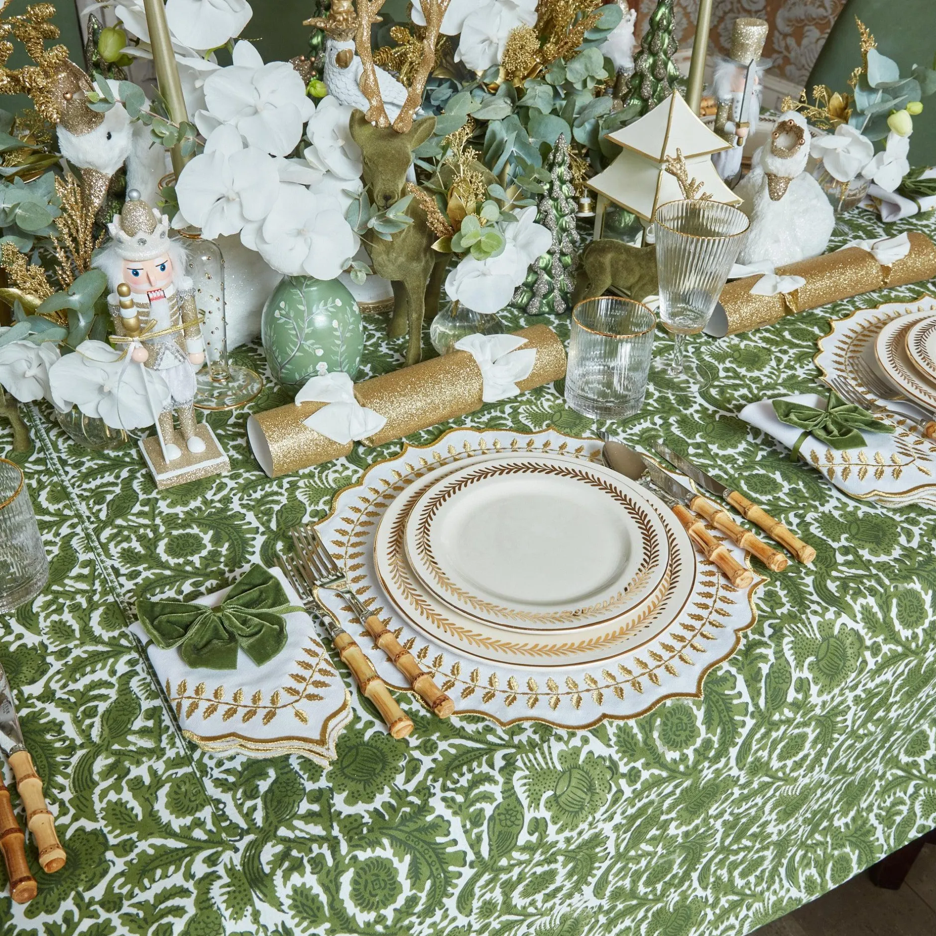 New Mrs. Alice Olive Pheasant Tablecloth