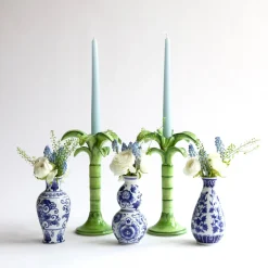 Hot Mrs. Alice Palm Leaf Candle Holder (Large)