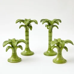 Hot Mrs. Alice Palm Leaf Candle Holder (Large)