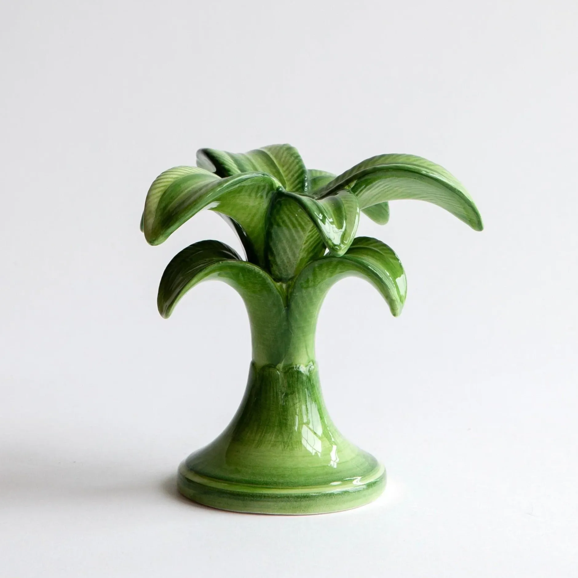 Online Mrs. Alice Palm Leaf Candle Holder (Small)