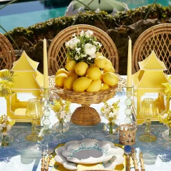 Mrs. Alice Pastel Yellow Candles (Set Of 8)