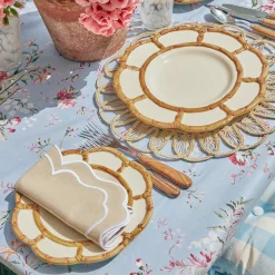 Best Mrs. Alice Petal Bamboo Starter Plate (Set Of 4)