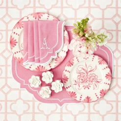 Clearance Mrs. Alice Pink Bamboo Tablecloth