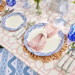 Clearance Mrs. Alice Pink Bamboo Tablecloth