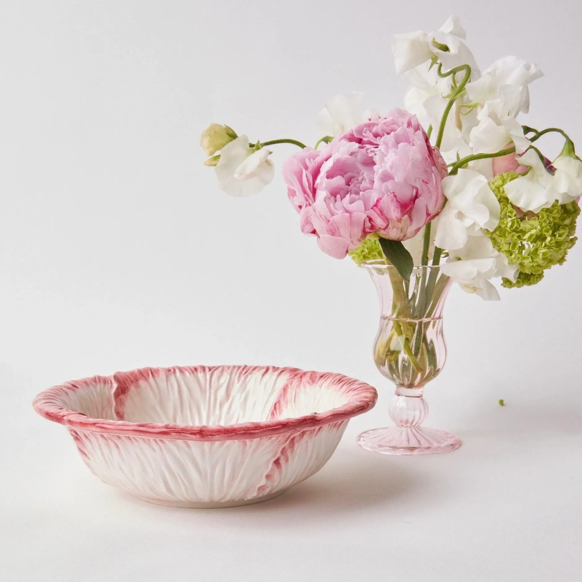 Mrs. Alice Pink Capri Lettuce Bowl