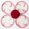Online Mrs. Alice Pink Capri Lettuce Dinner Plate (Set Of 4)