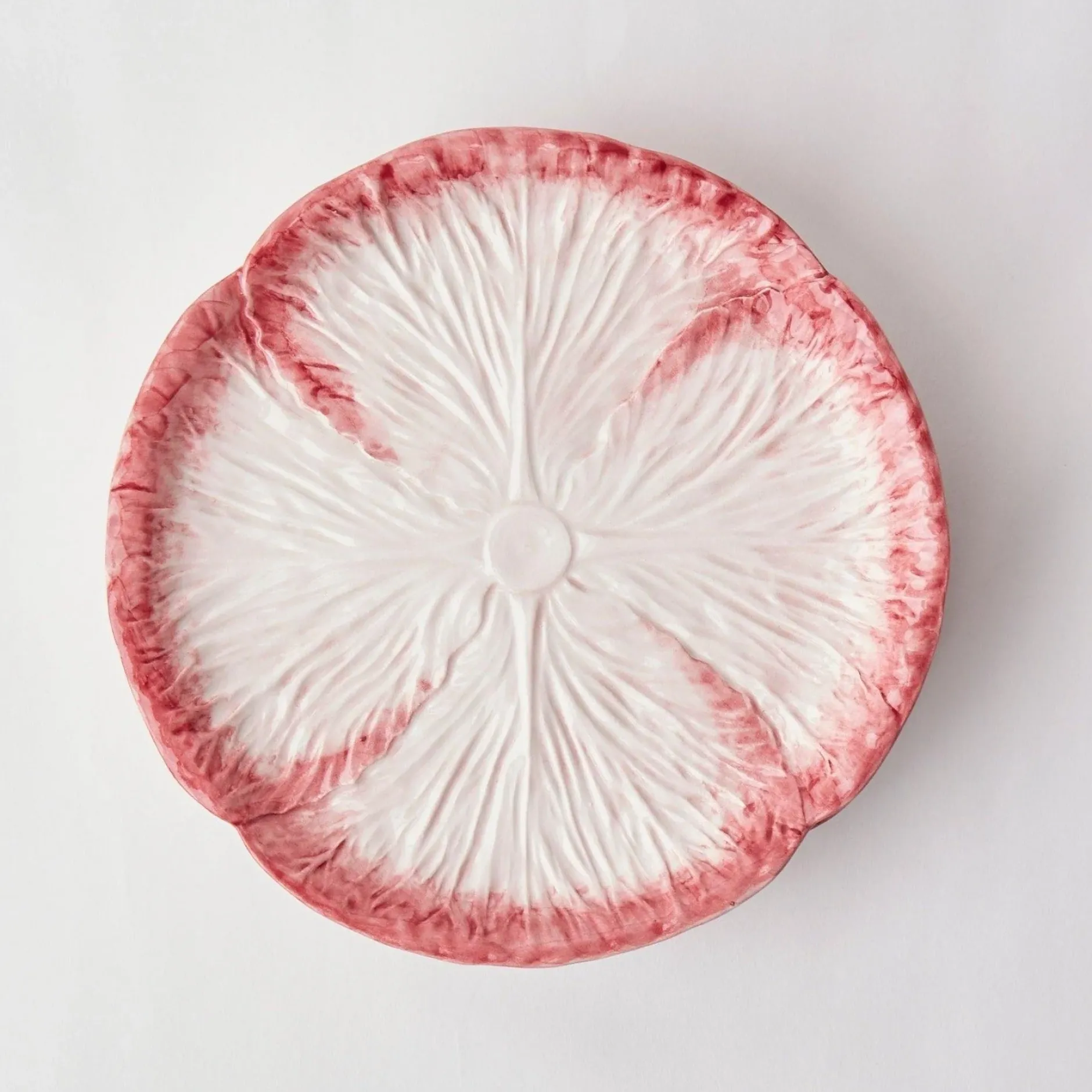 Outlet Mrs. Alice Pink Capri Lettuce Starter Plate