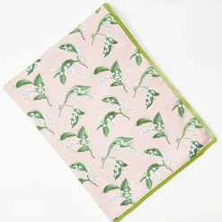 Discount Mrs. Alice Pink Lily Of The Valley Tablecloth
