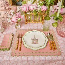 Online Mrs. Alice Pink Penelope Napkins (Set Of 4)
