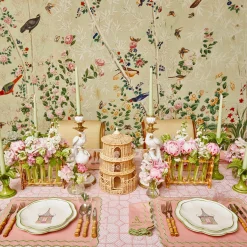 Online Mrs. Alice Pink Penelope Placemats (Set Of 4)