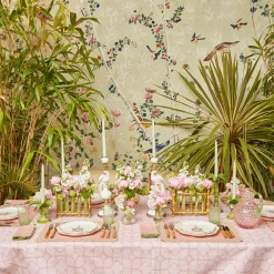 Online Mrs. Alice Pink Penelope Placemats (Set Of 4)