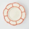 Discount Mrs. Alice Pink Petal Bamboo Dinner Plate