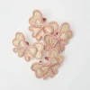Online Mrs. Alice Pink Rattan Napkin Bow (Set Of 4)