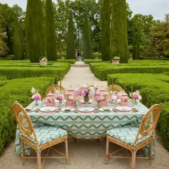 Discount Mrs. Alice Pink Rattan Pagoda Lantern