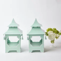 Online Mrs. Alice Pistachio Green Pagoda Lantern